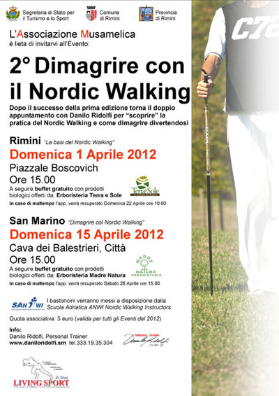 personal trainer a domicilio nordic walking evento